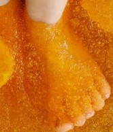 Orange Squeeze Gelee Pedicure
