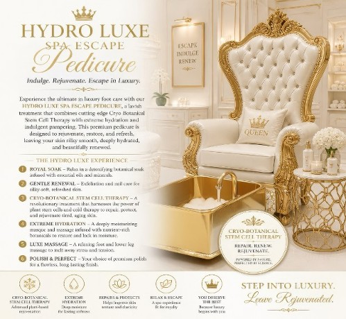 Hydro Luxe Pedicure